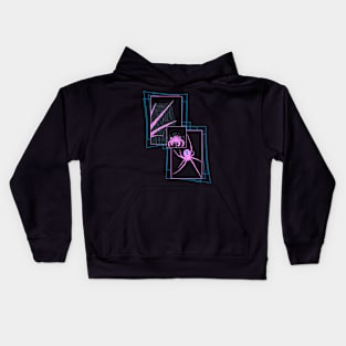 Black Widow V32 (Multicolor) Kids Hoodie